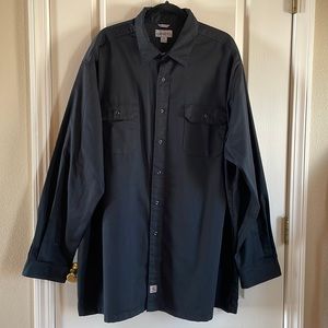 Carhartt 3XL TALL long sleeve button up relaxed fit